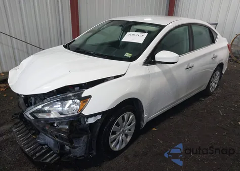 2016 Nissan Sentra S from USA, damaged, VIN 3N1AB7AP5GY326866